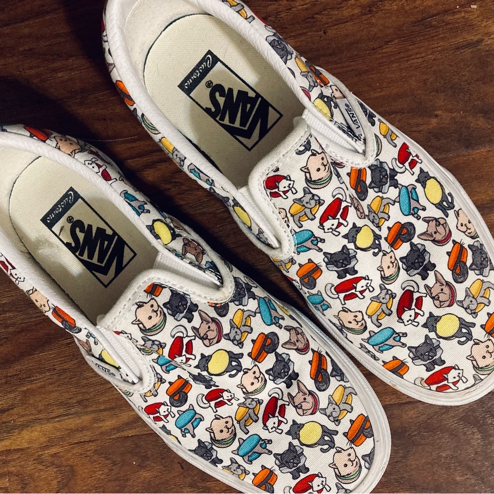 Vans Cats and Dogs Vans - RARE FIND
